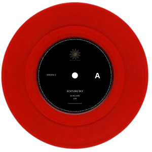 DO WE DARE / GUNSLINGER ROUGE ROUILLE 7” VINYL (45RPM) LIMITED